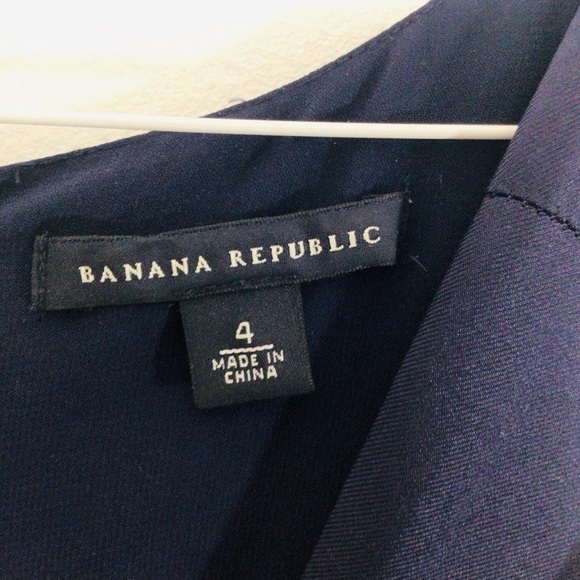 Banana Republic Navy Blue Dress - Picture 4 of 11